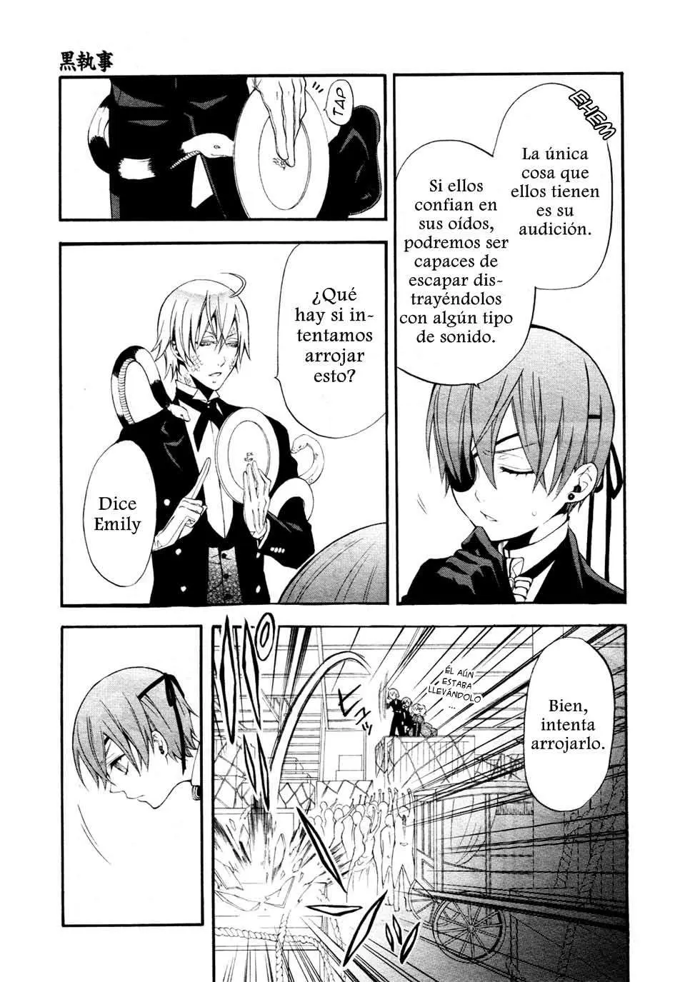 Black Butler capítulo 54, página 9