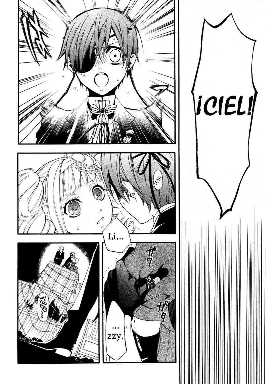 Black Butler capítulo 54, página 20