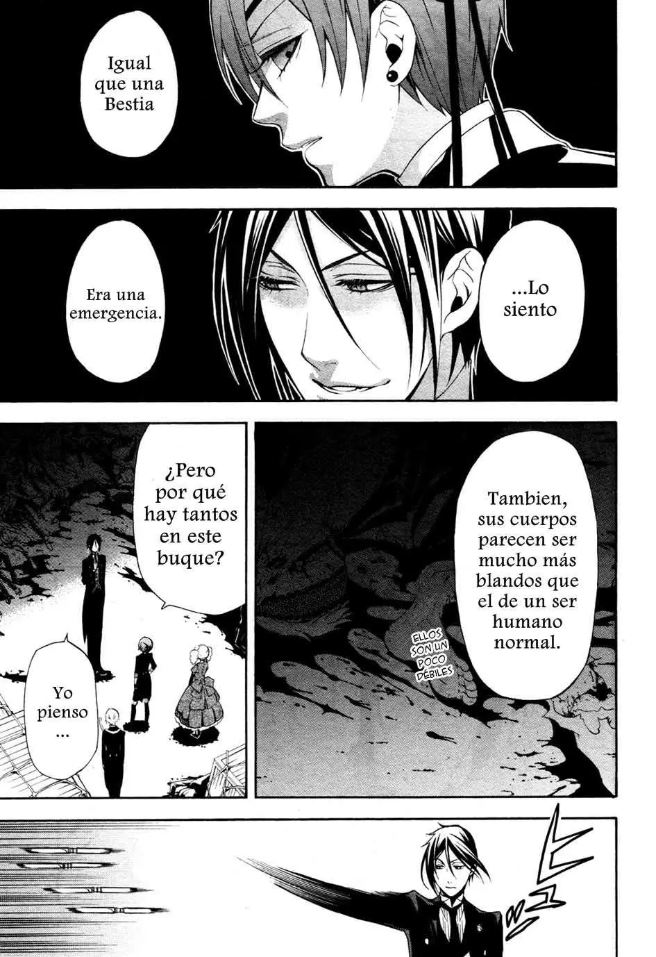 Black Butler capítulo 54, página 23