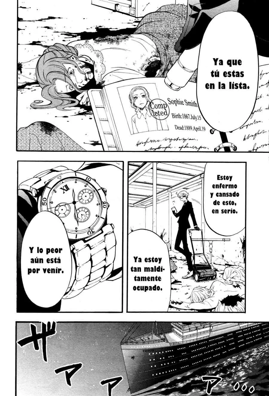 Black Butler capítulo 55, página 27