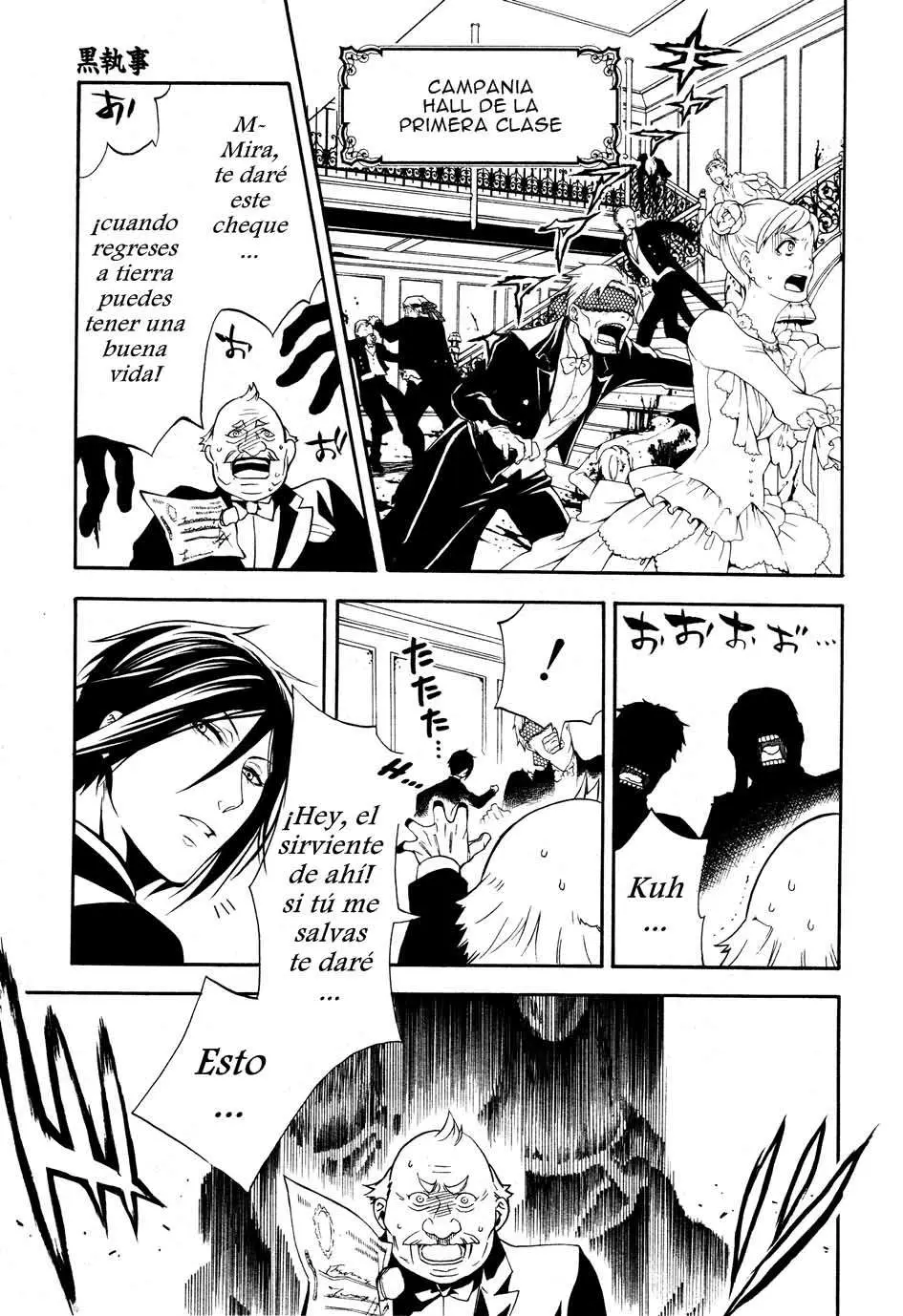 Black Butler capítulo 57, página 5