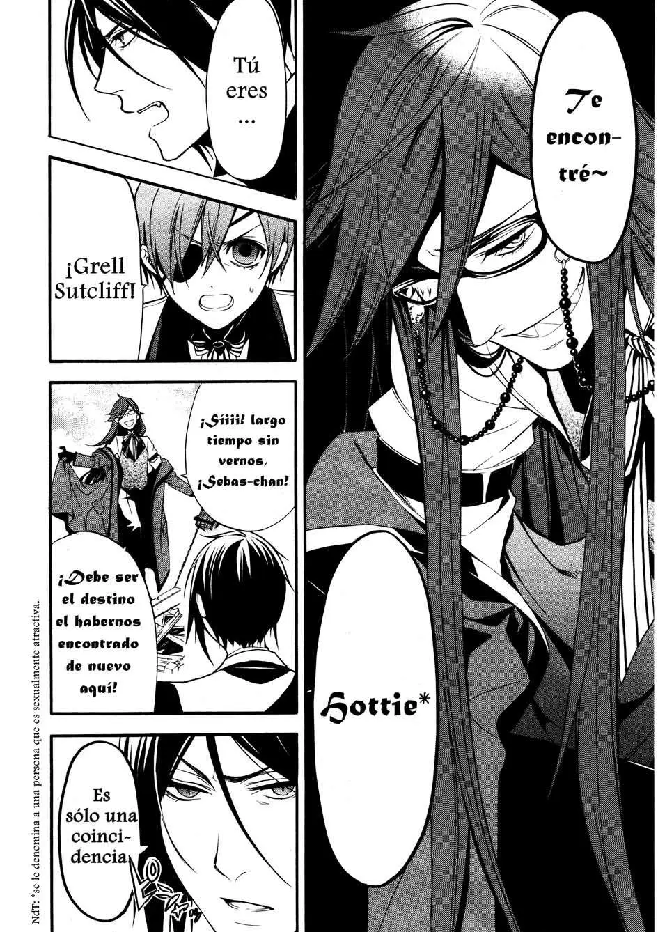 Black Butler capítulo 57, página 18