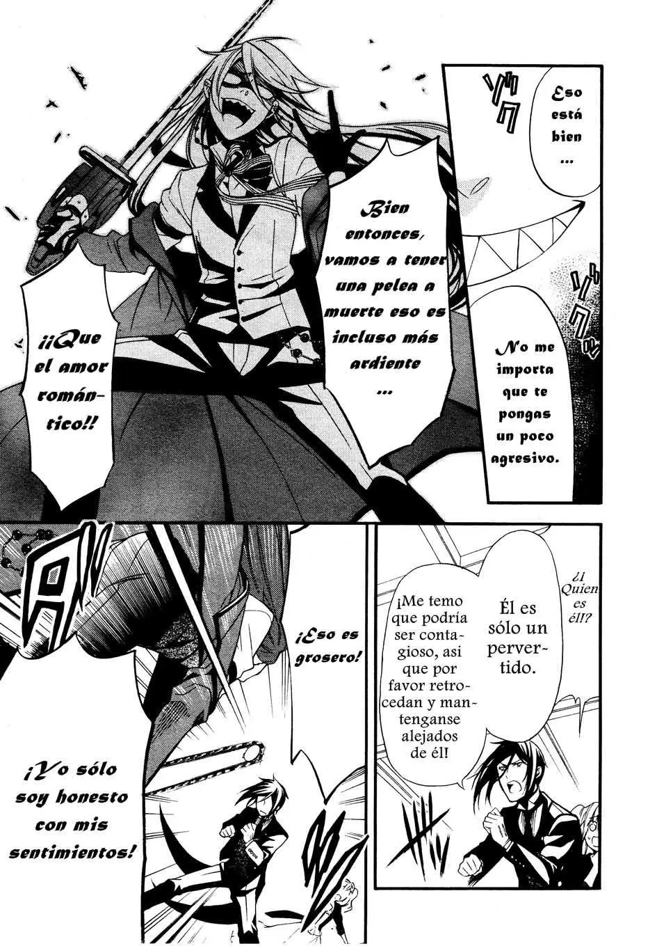 Black Butler capítulo 57, página 21
