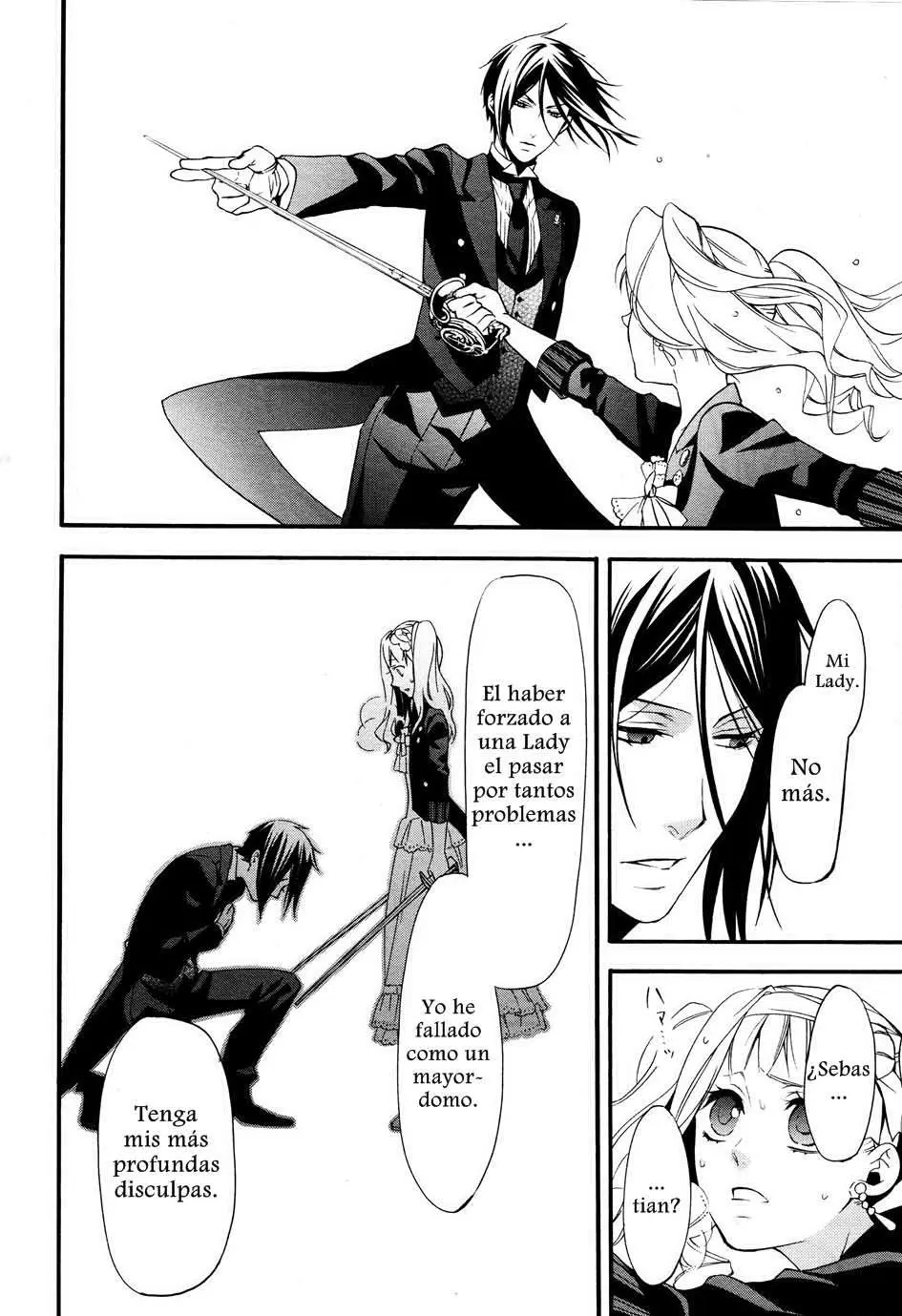Black Butler capítulo 58, página 22
