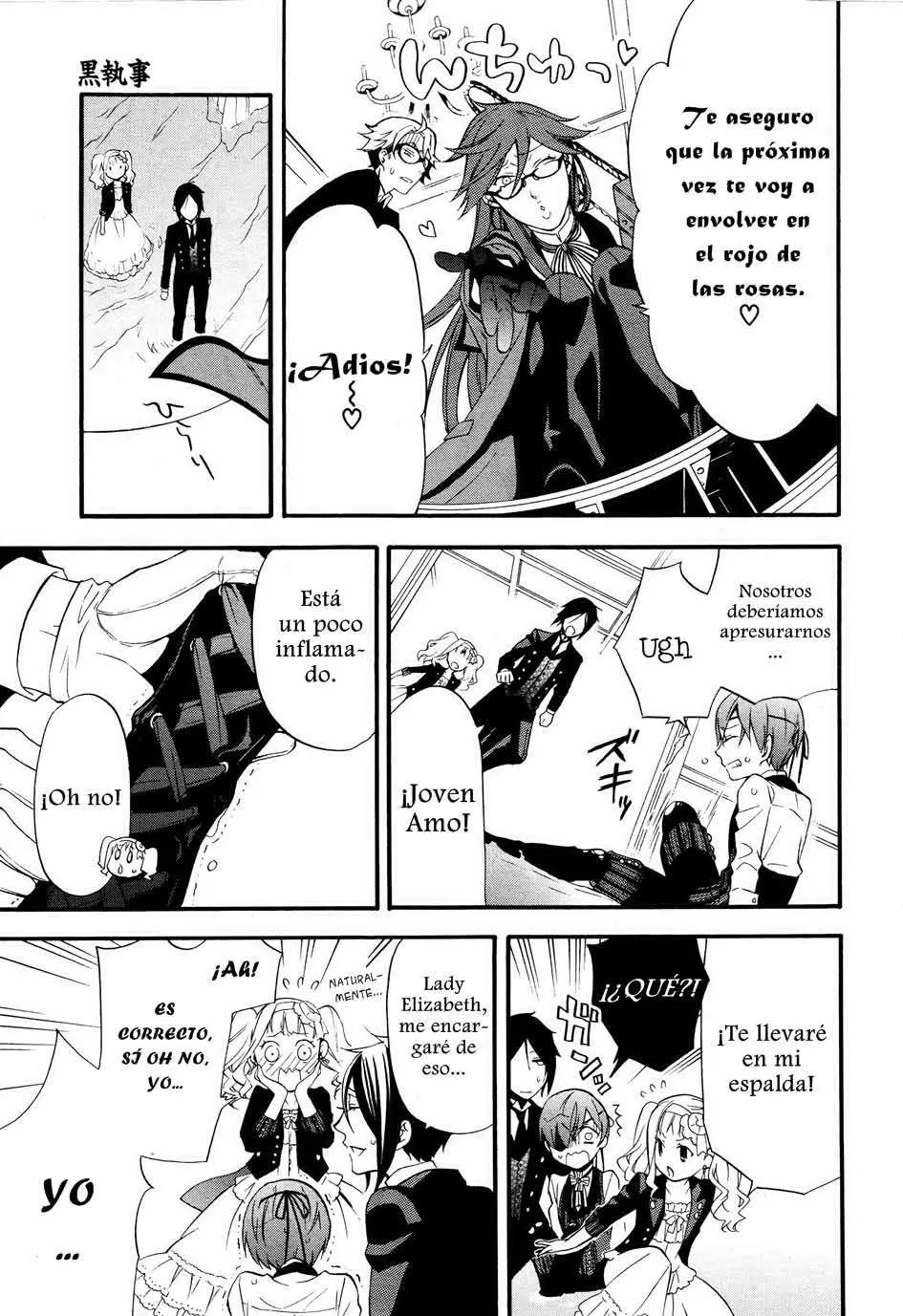 Black Butler capítulo 58, página 25