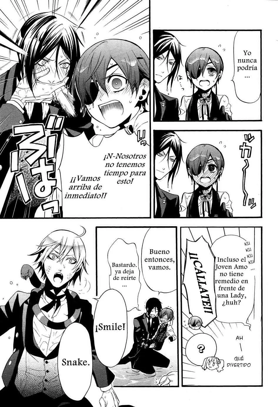 Black Butler capítulo 58, página 27