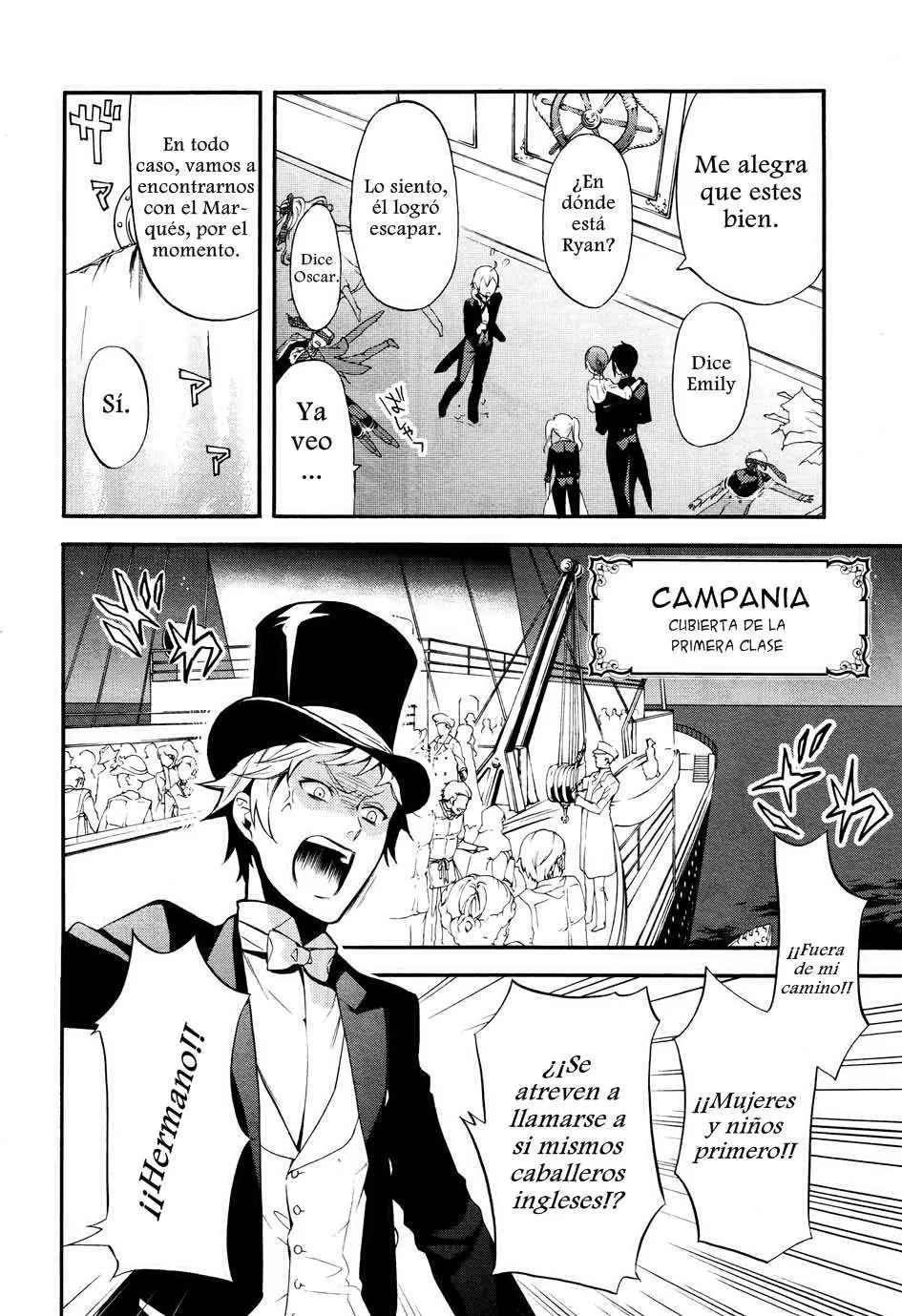 Black Butler capítulo 58, página 28