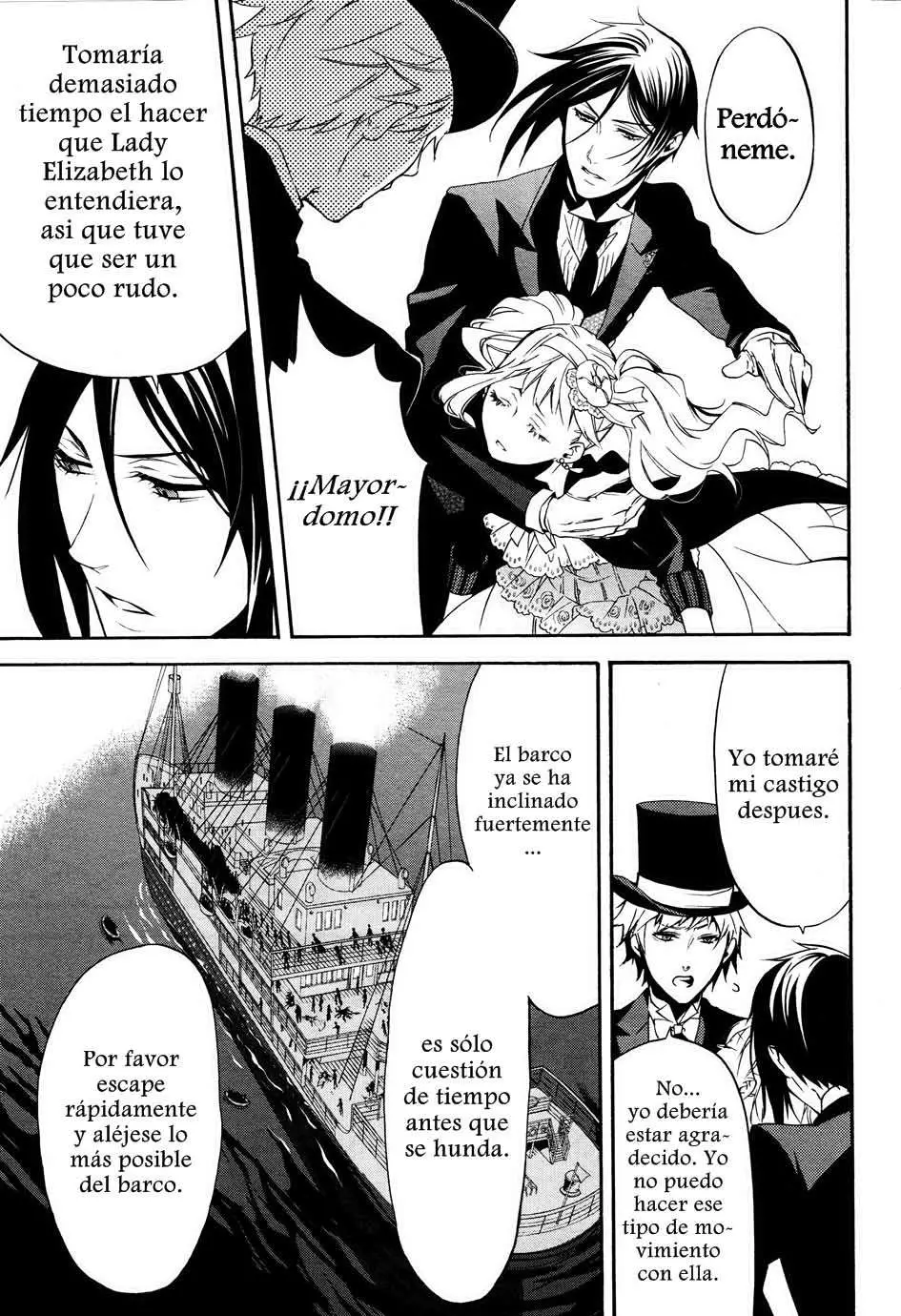 Black Butler capítulo 58, página 31
