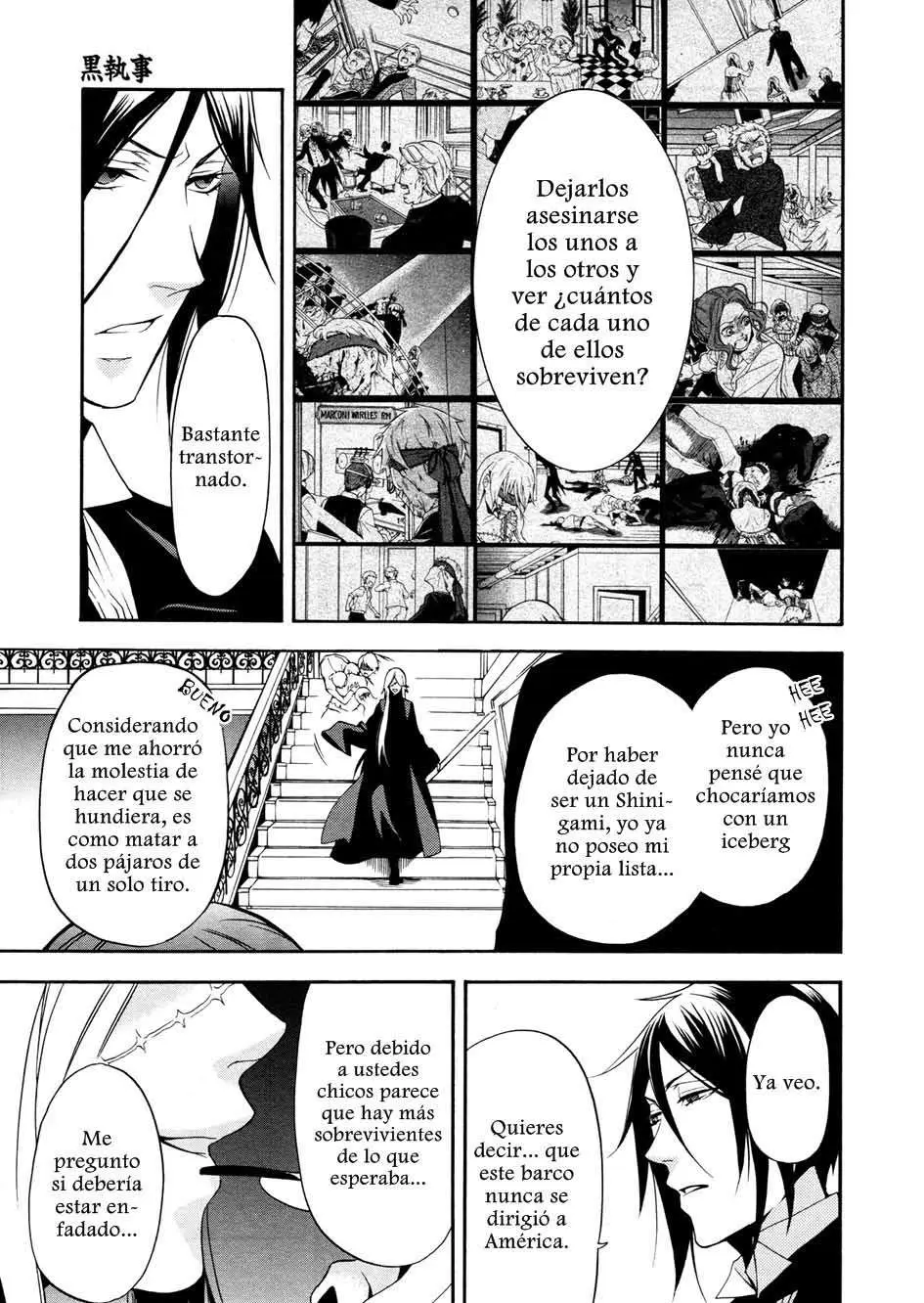 Black Butler capítulo 60, página 21