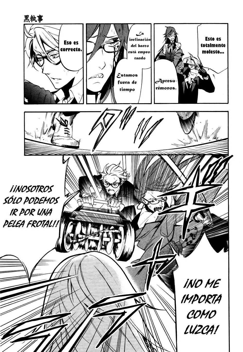 Black Butler capítulo 61, página 11