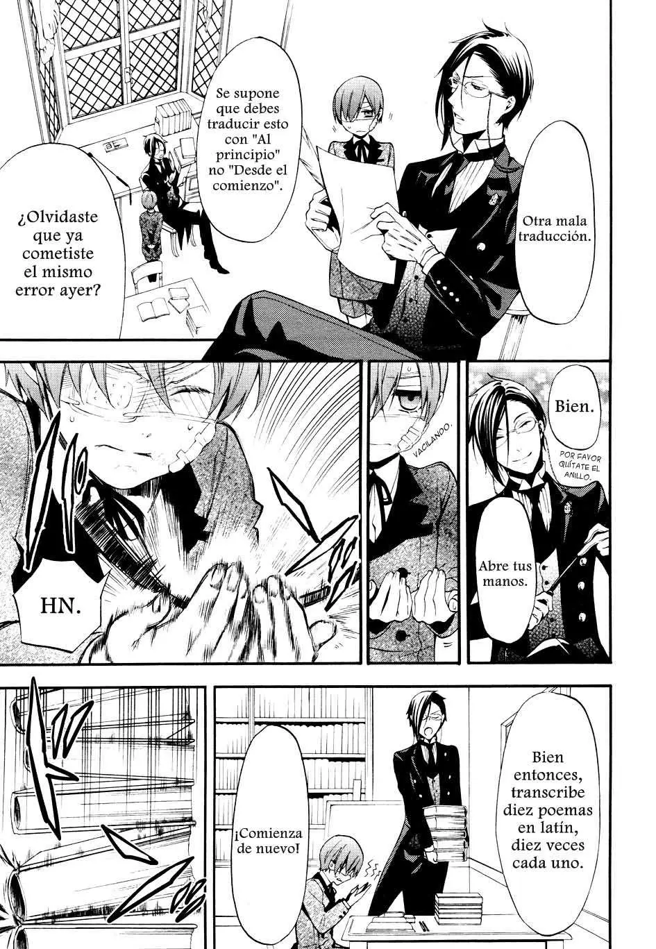 Black Butler capítulo 63, página 9