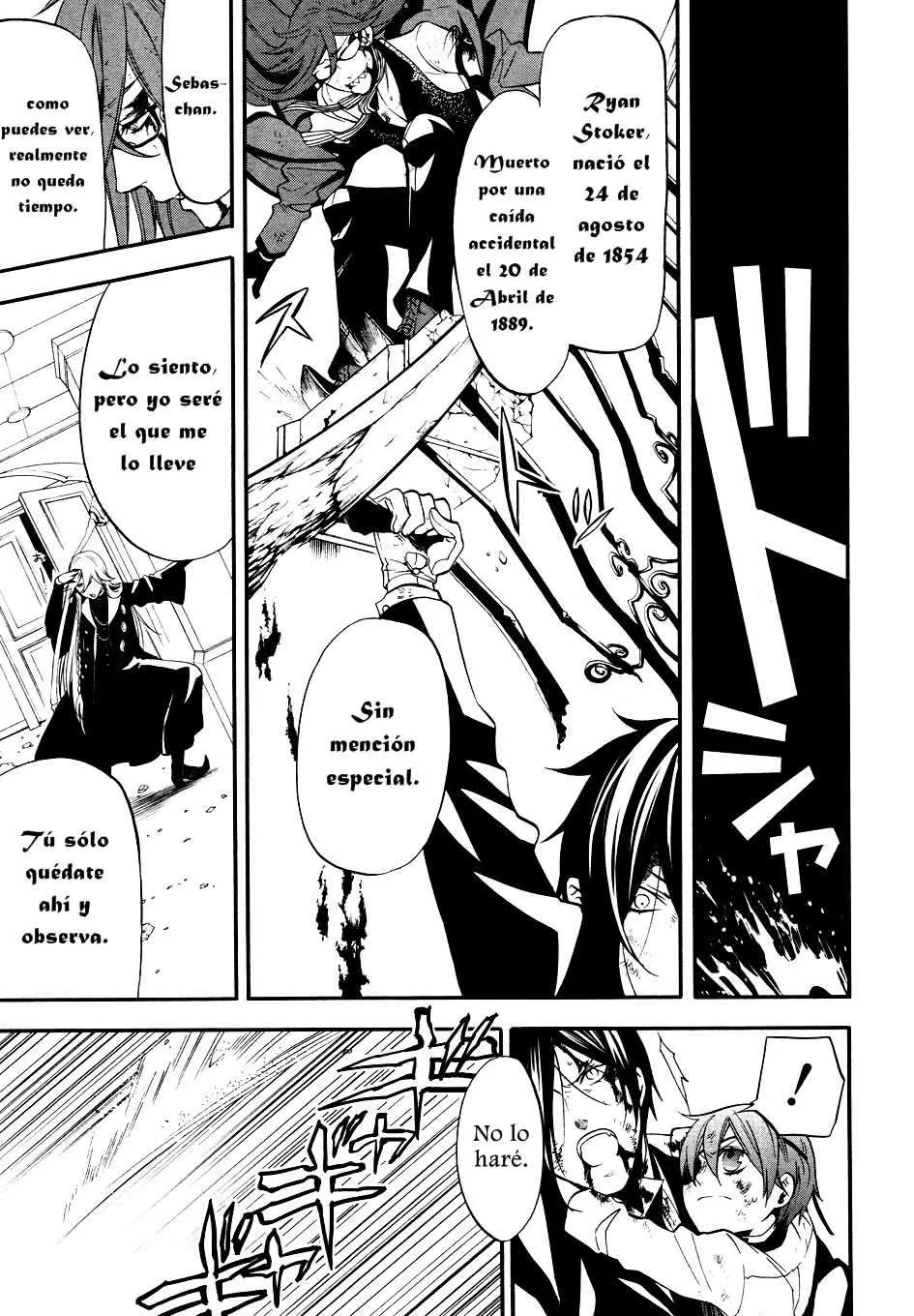 Black Butler capítulo 64, página 11