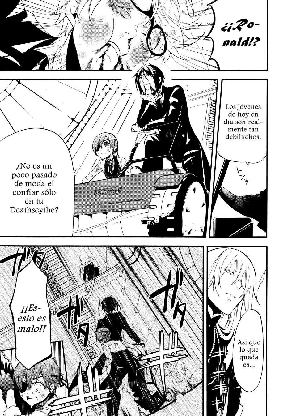 Black Butler capítulo 64, página 21