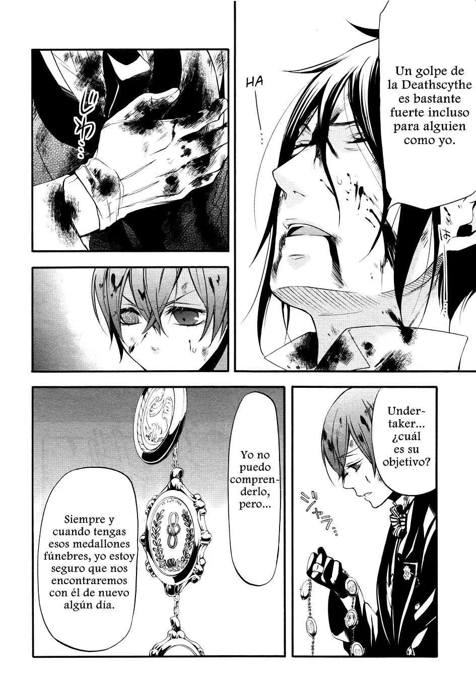 Black Butler capítulo 65, página 32