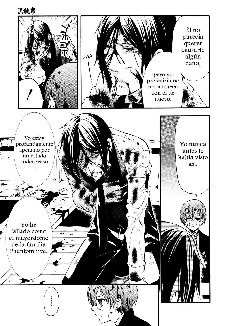 Black Butler capítulo 65, página 33