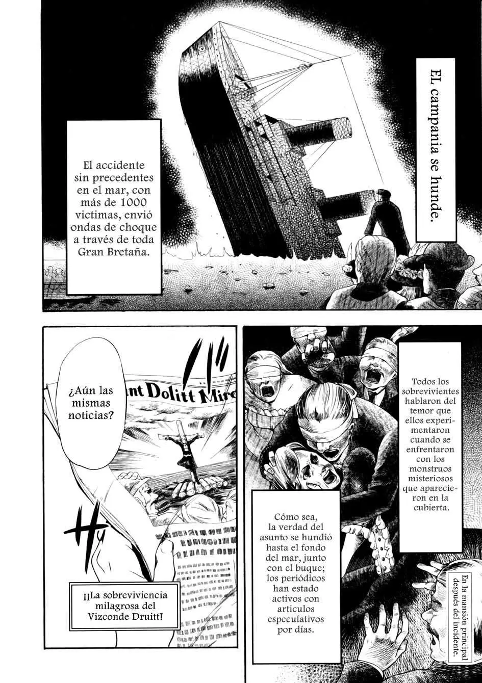 Black Butler capítulo 66, página 4