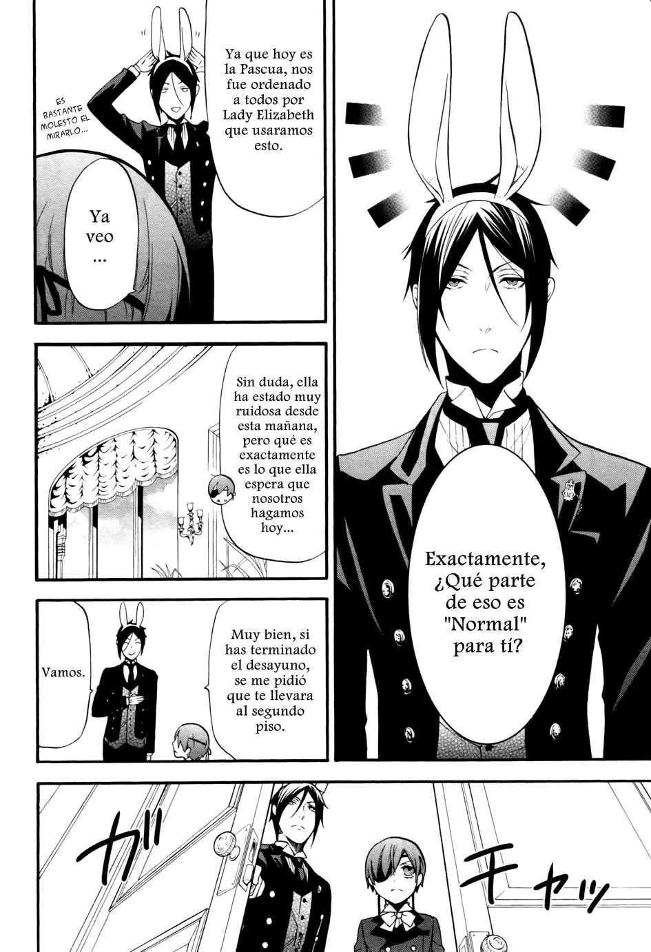 Black Butler capítulo 66, página 6