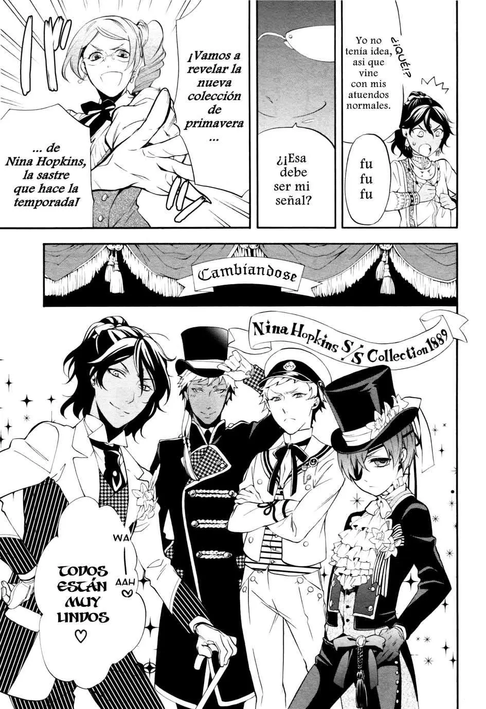 Black Butler capítulo 66, página 9