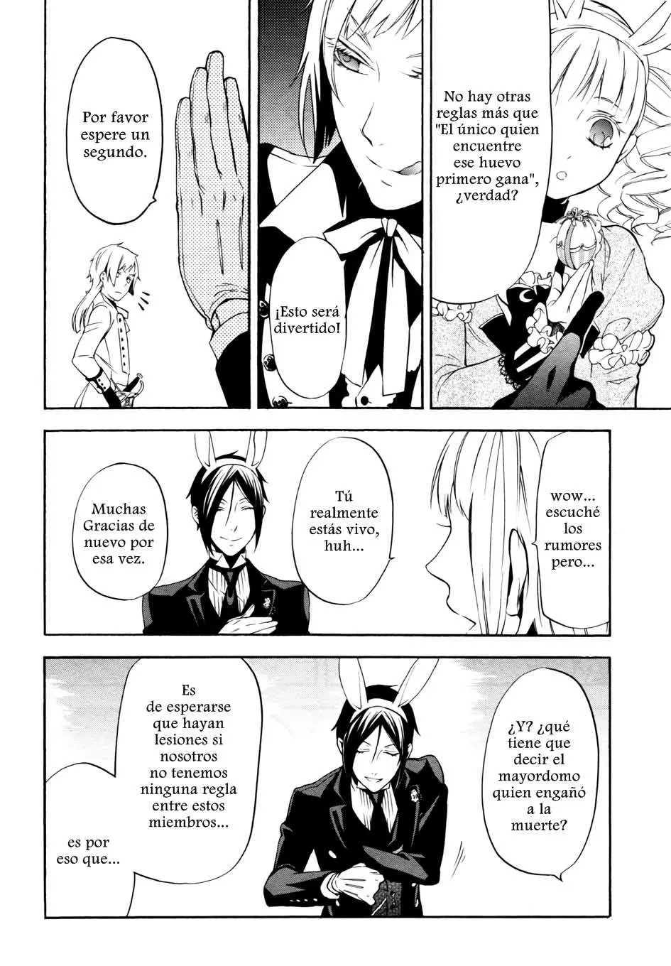 Black Butler capítulo 66, página 14