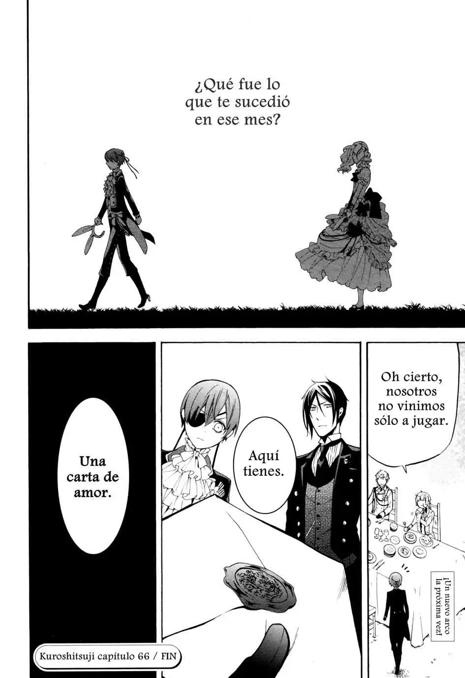 Black Butler capítulo 66, página 41