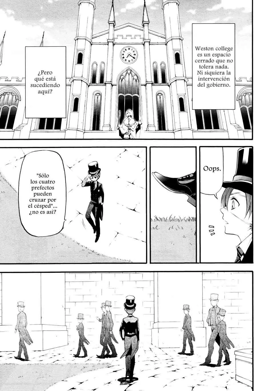 Black Butler capítulo 68, página 5