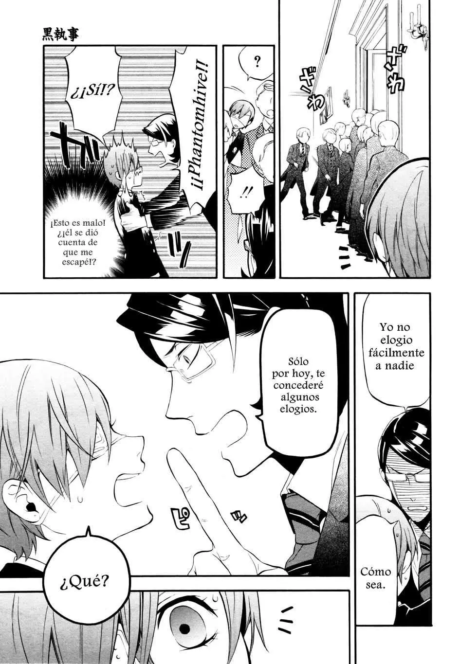 Black Butler capítulo 68, página 31