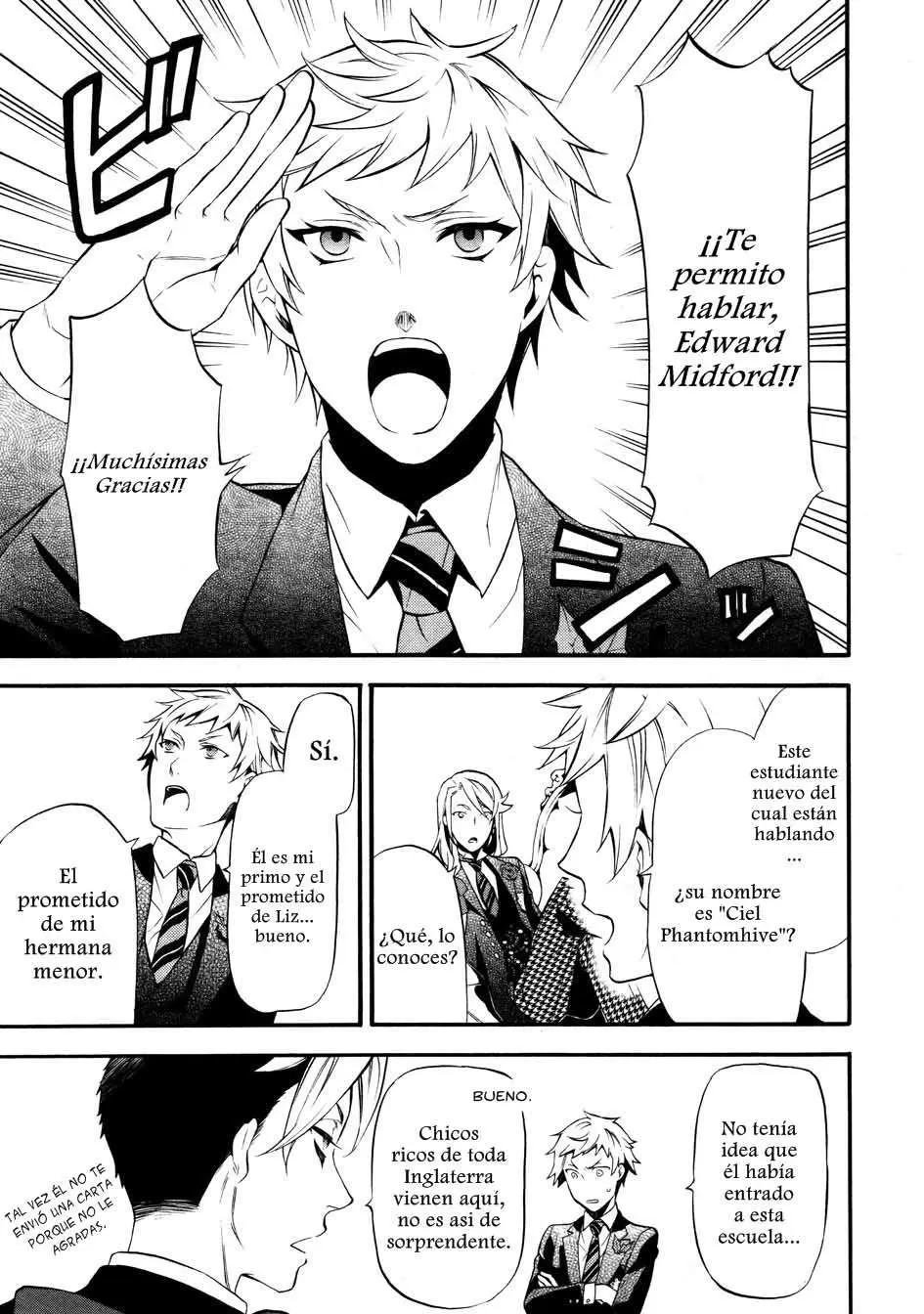 Black Butler capítulo 69, página 17