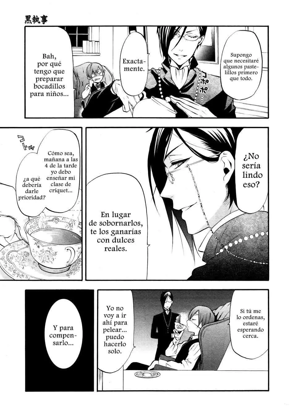 Black Butler capítulo 69, página 29