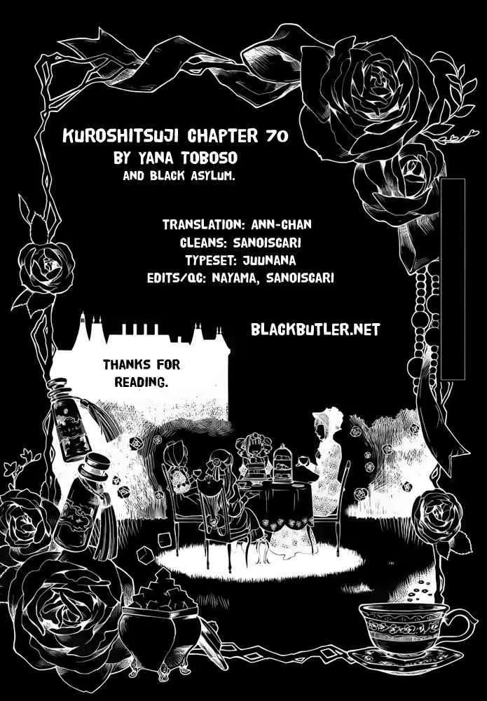 Black Butler capítulo 70, página 1