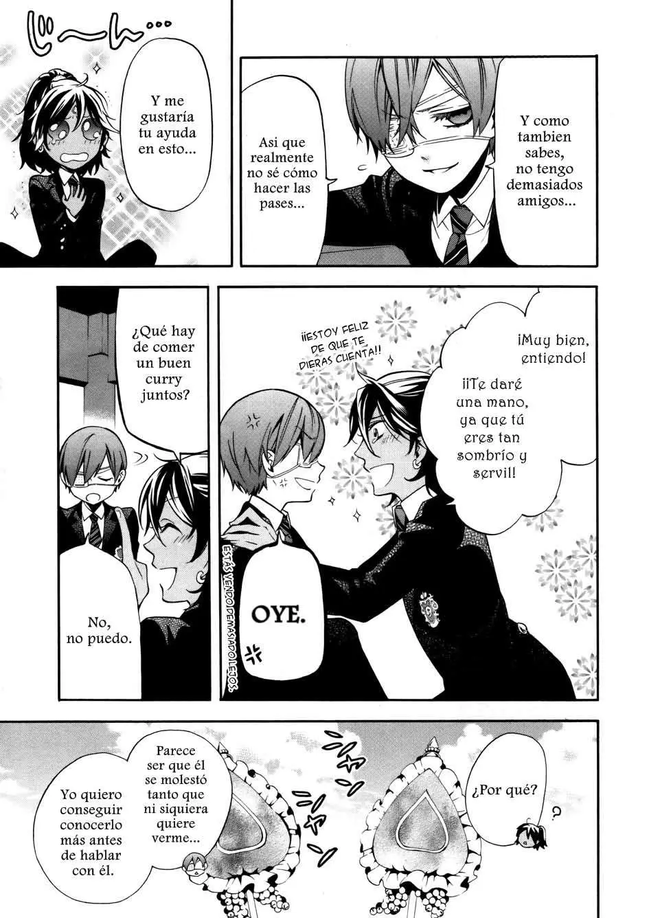 Black Butler capítulo 71, página 5
