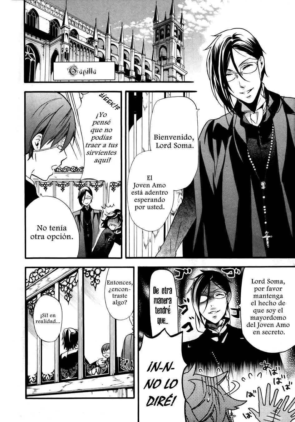 Black Butler capítulo 71, página 14