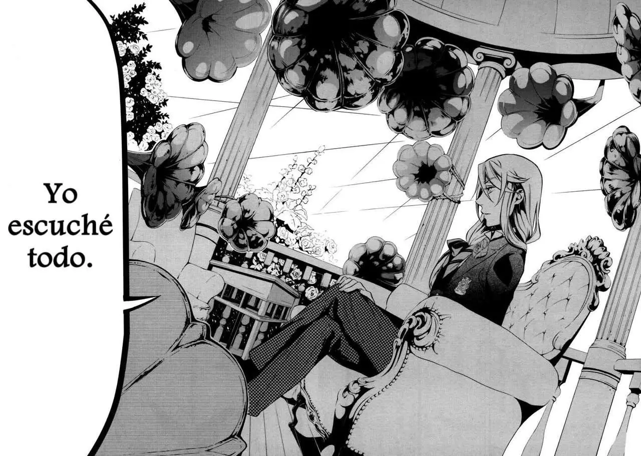 Black Butler capítulo 71, página 34