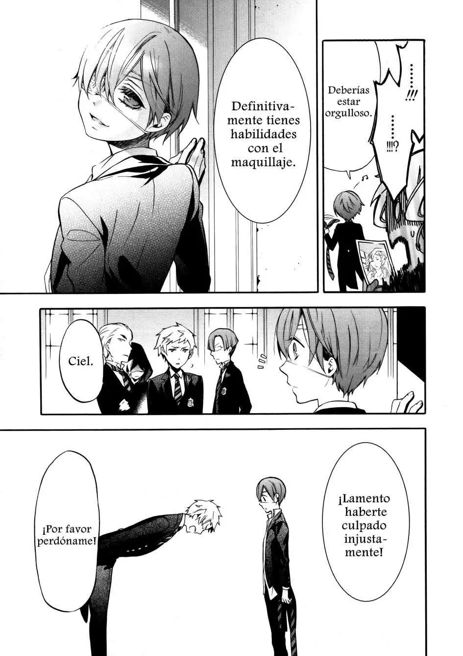 Black Butler capítulo 71, página 38