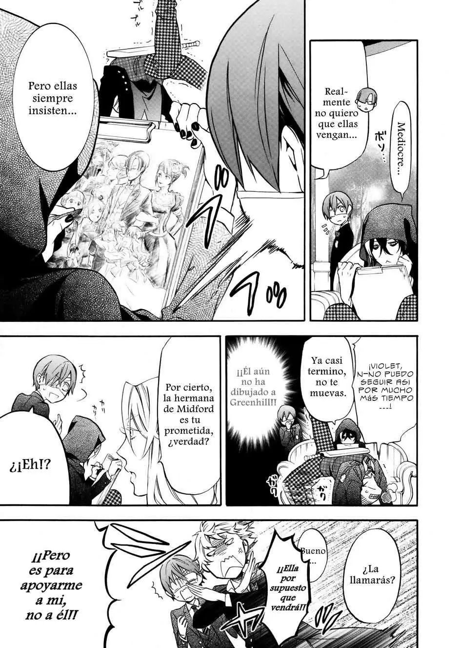 Black Butler capítulo 72, página 22