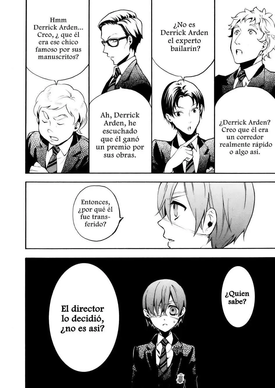 Black Butler capítulo 73, página 17
