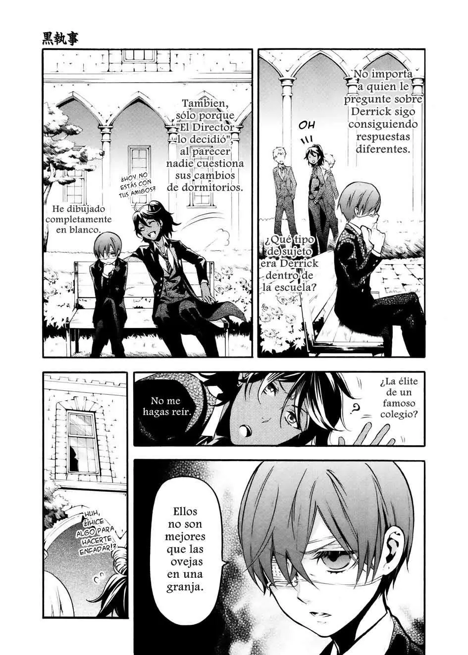 Black Butler capítulo 73, página 18
