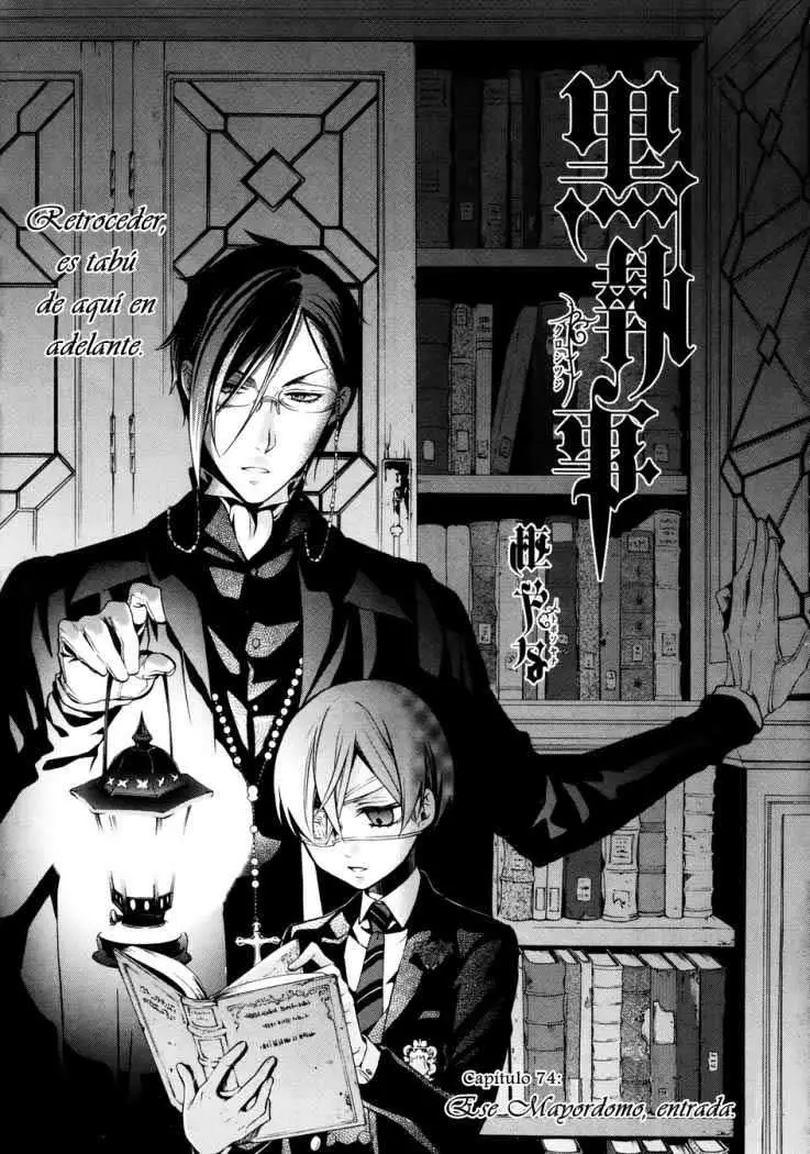 Black Butler capítulo 74, página 4