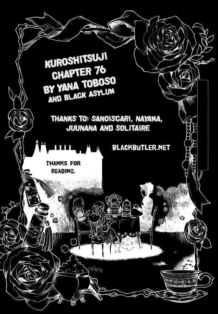 Black Butler capítulo 76, página 1