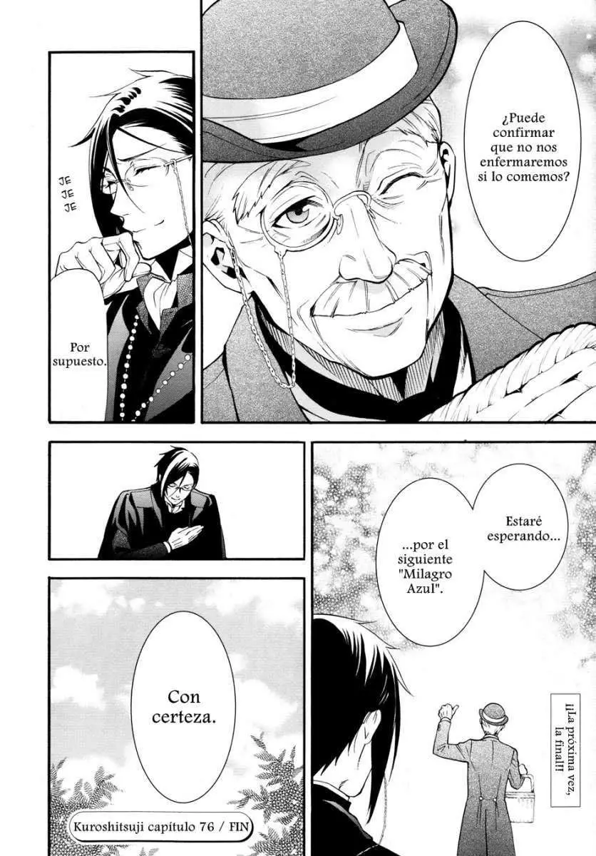 Black Butler capítulo 76, página 38