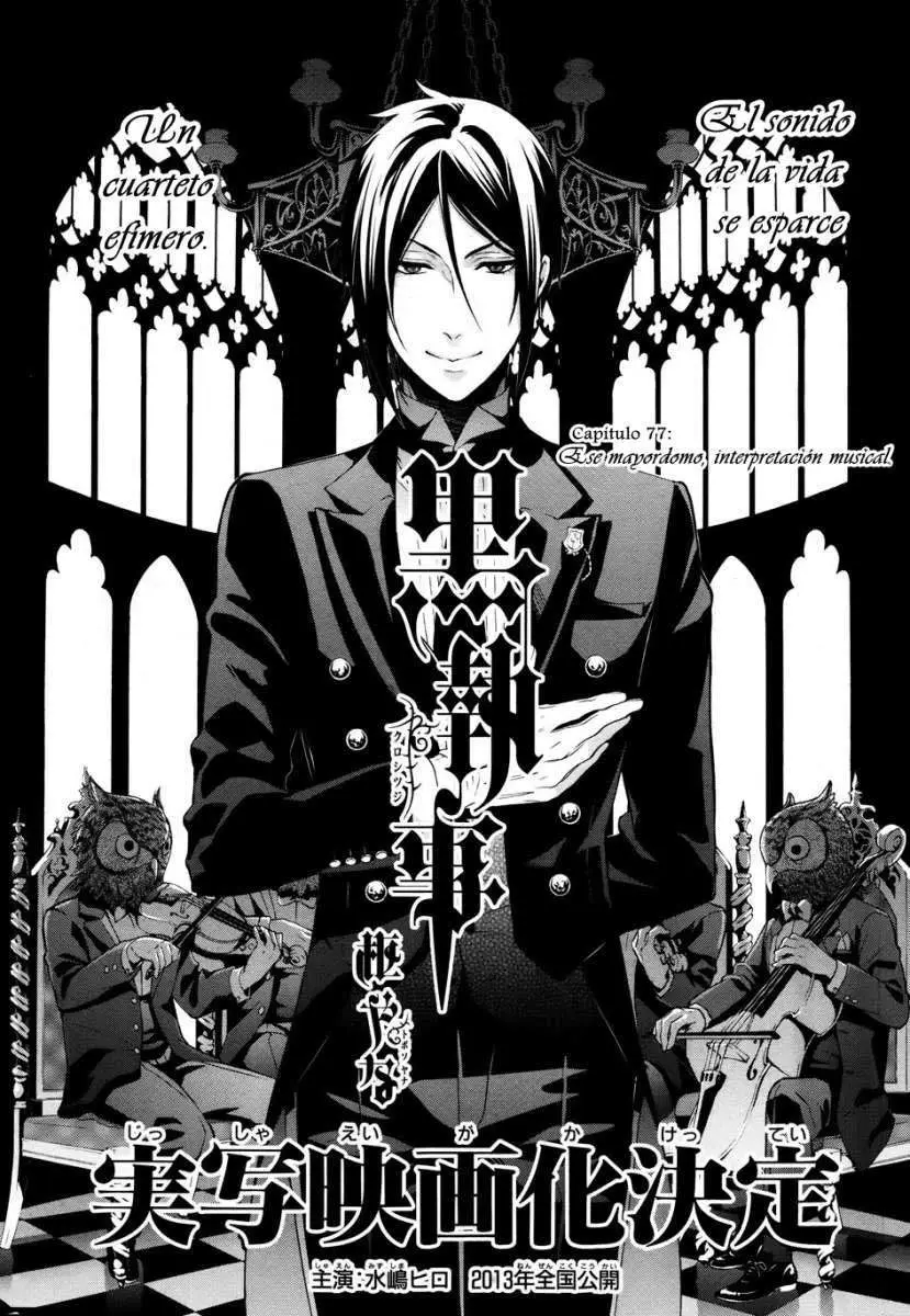 Black Butler capítulo 77, página 3