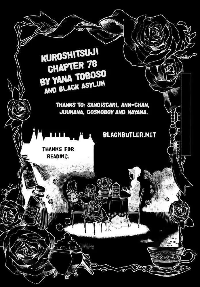 Black Butler capítulo 78, página 1
