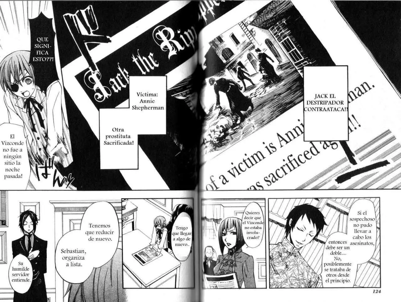 Black Butler capítulo 8, página 14