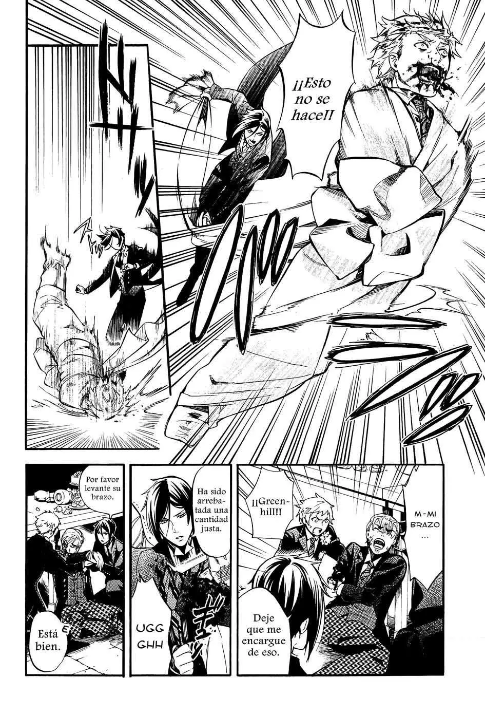 Black Butler capítulo 82, página 14