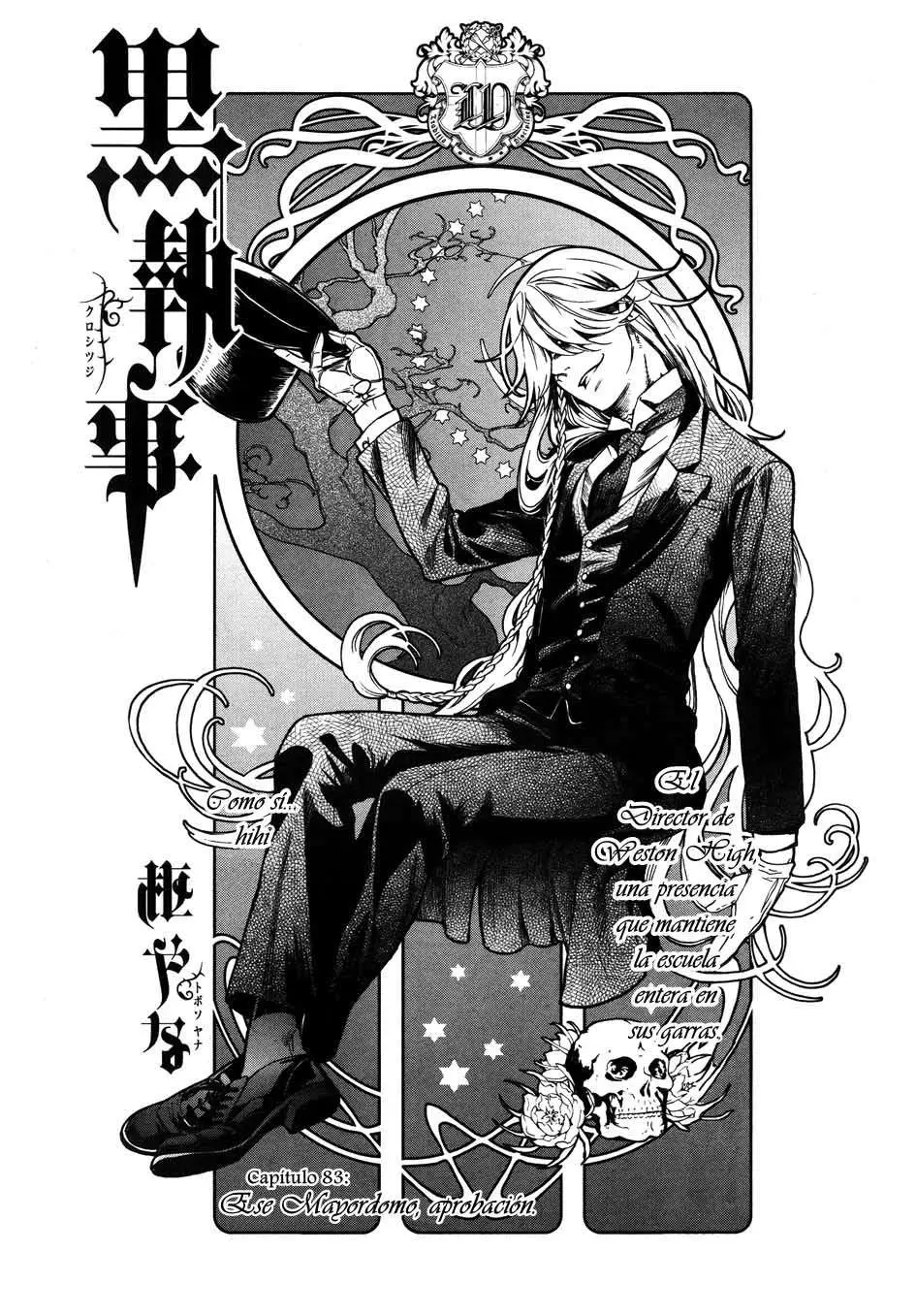 Black Butler capítulo 83, página 3