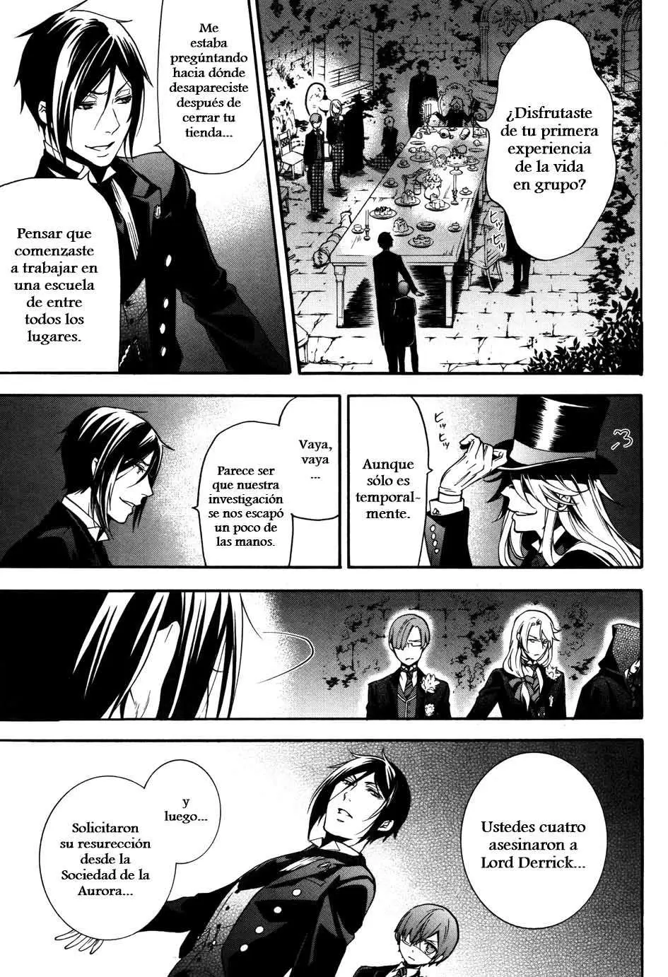 Black Butler capítulo 83, página 5