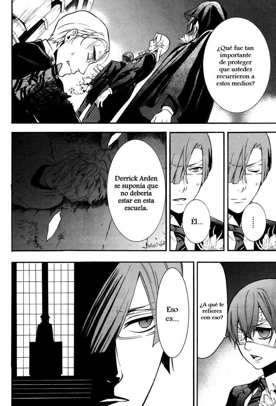 Black Butler capítulo 83, página 6