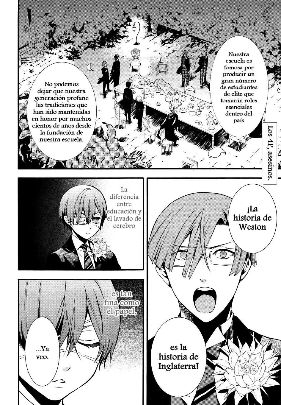 Black Butler capítulo 84, página 5
