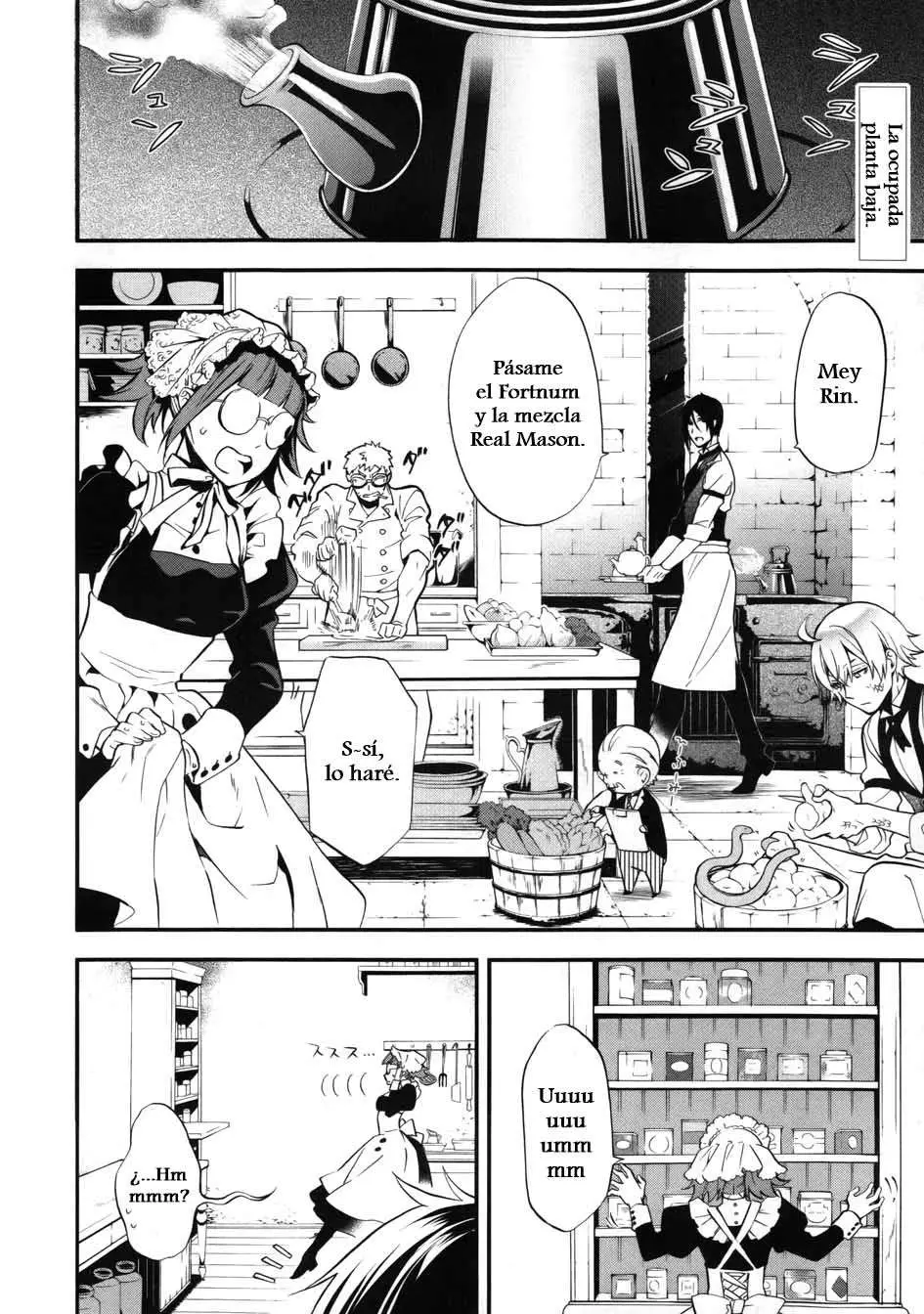 Black Butler capítulo 85, página 4