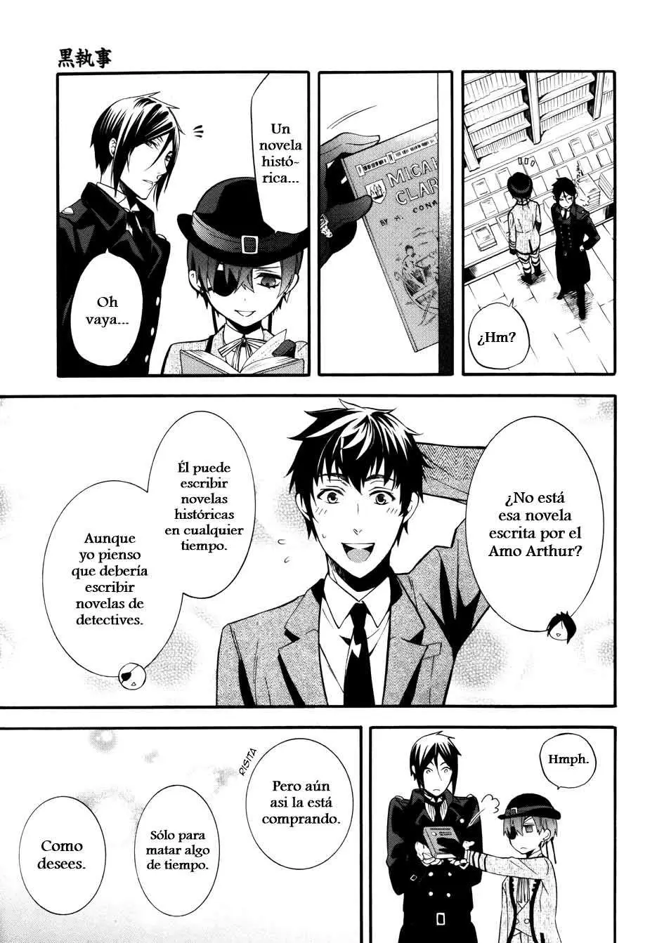 Black Butler capítulo 85, página 19