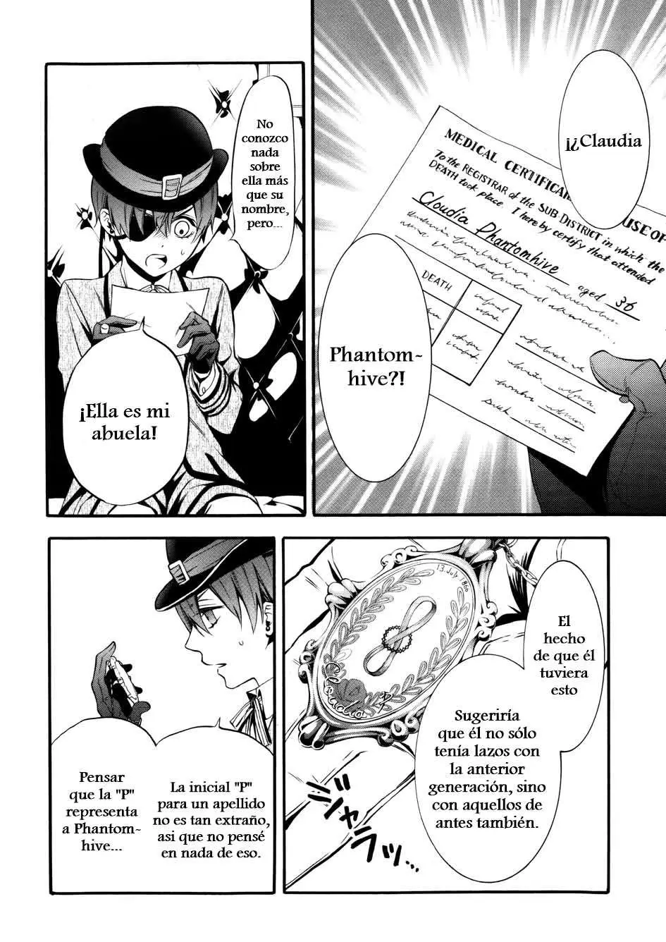 Black Butler capítulo 85, página 24